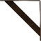 Ekena Millwork Traditional Steel Bracket, Antiqued Bronze 2"W x 20"D x 20"H BKTM02X20X20TRABZ - alternate 2